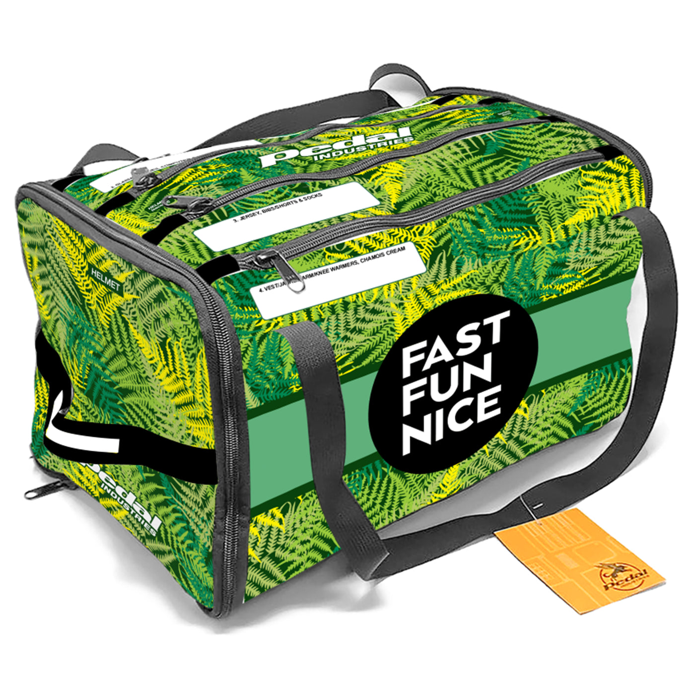 Fast Fun Fast Fun Nice 2025 CYCLING RACEDAY BAG™ – PEDAL Industries