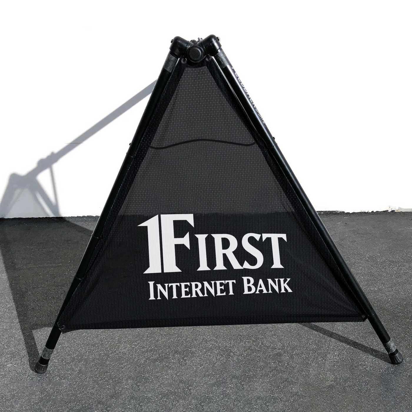 First Internet Bank 2024 Bike Rack Banners (Set of 2 Mesh Banners)