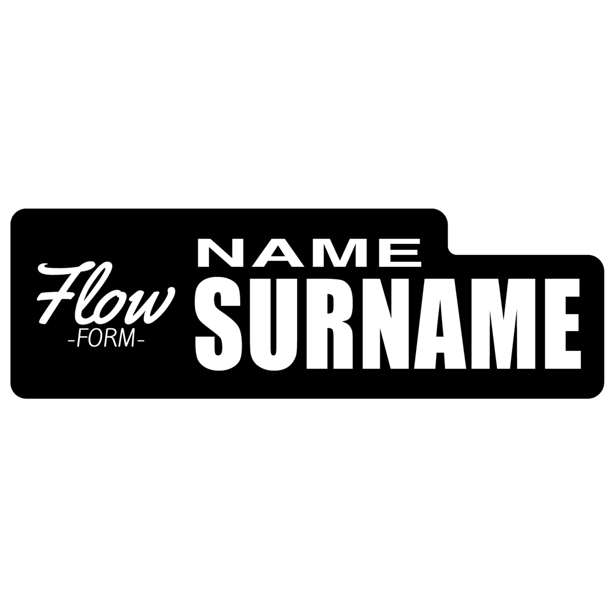 Flow Form 2025 ID Sticker Bikes & Gear