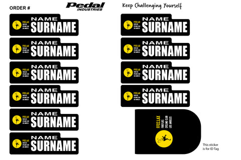 Fireflies 2024 ID Sticker Bikes & Gear