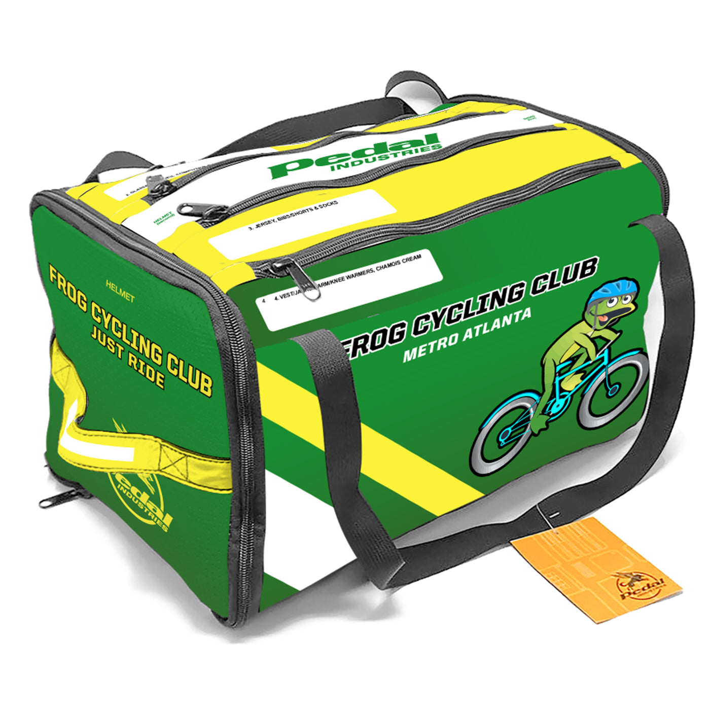 Frog Cycling Club 2022 RACEDAY BAG™ Green