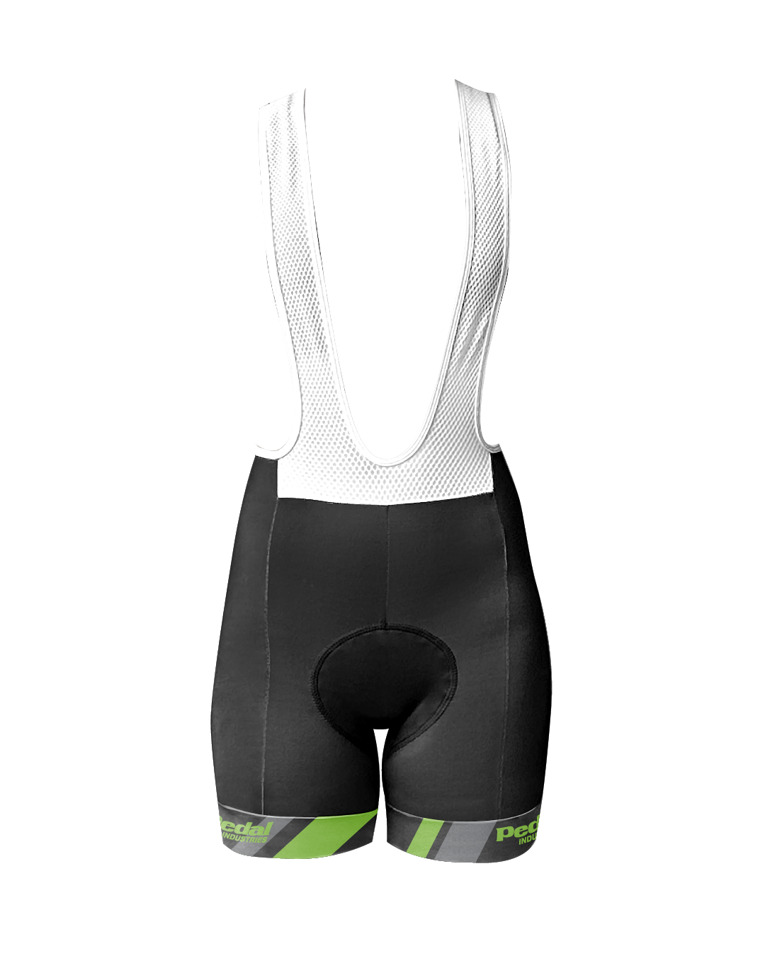 Green Primary Colors WOMEN'S PRO BIB ISD - flat product view pdp-last