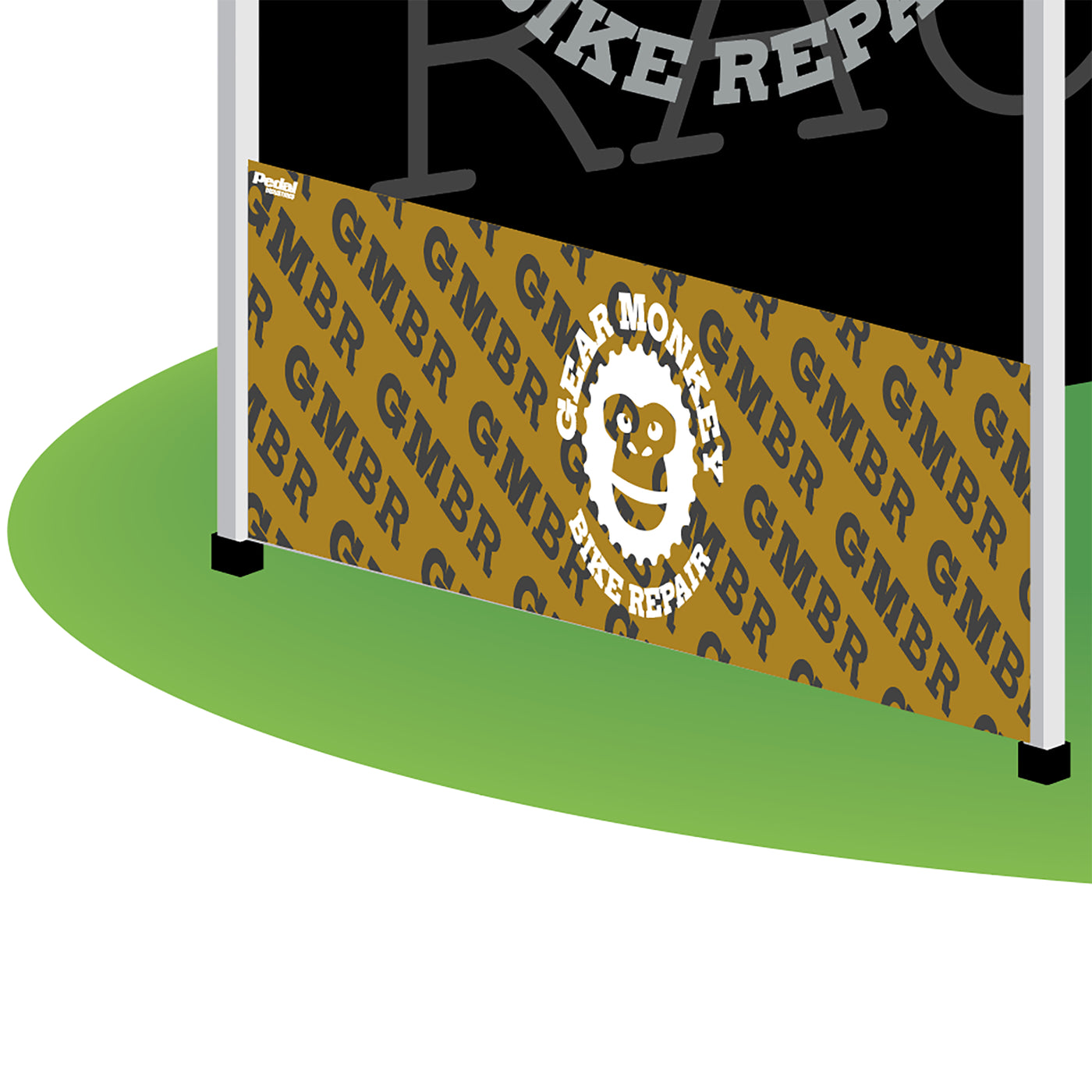 Gear Monkey Side Wall PEDAL Industries