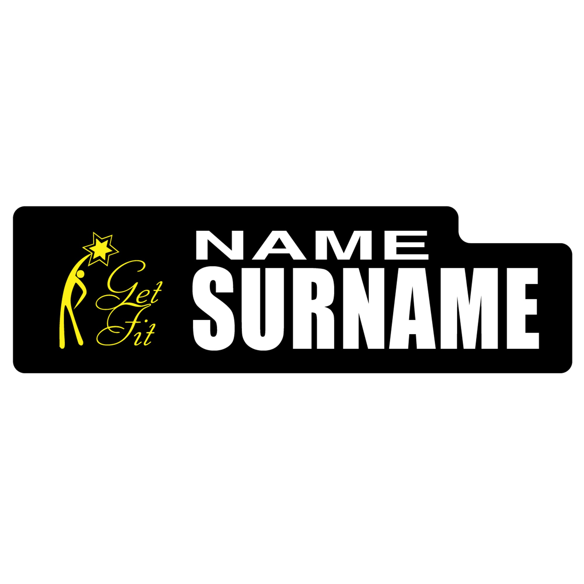 Get Fit Cycling 2025 ID Sticker Bikes & Gear