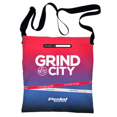 Grind City Cycling 2025 Musette Bag RED-BLUE