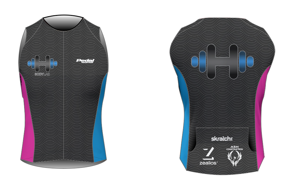 H Body Lab 2025 MEN'S Sleeveless PRO JERSEY 2.5