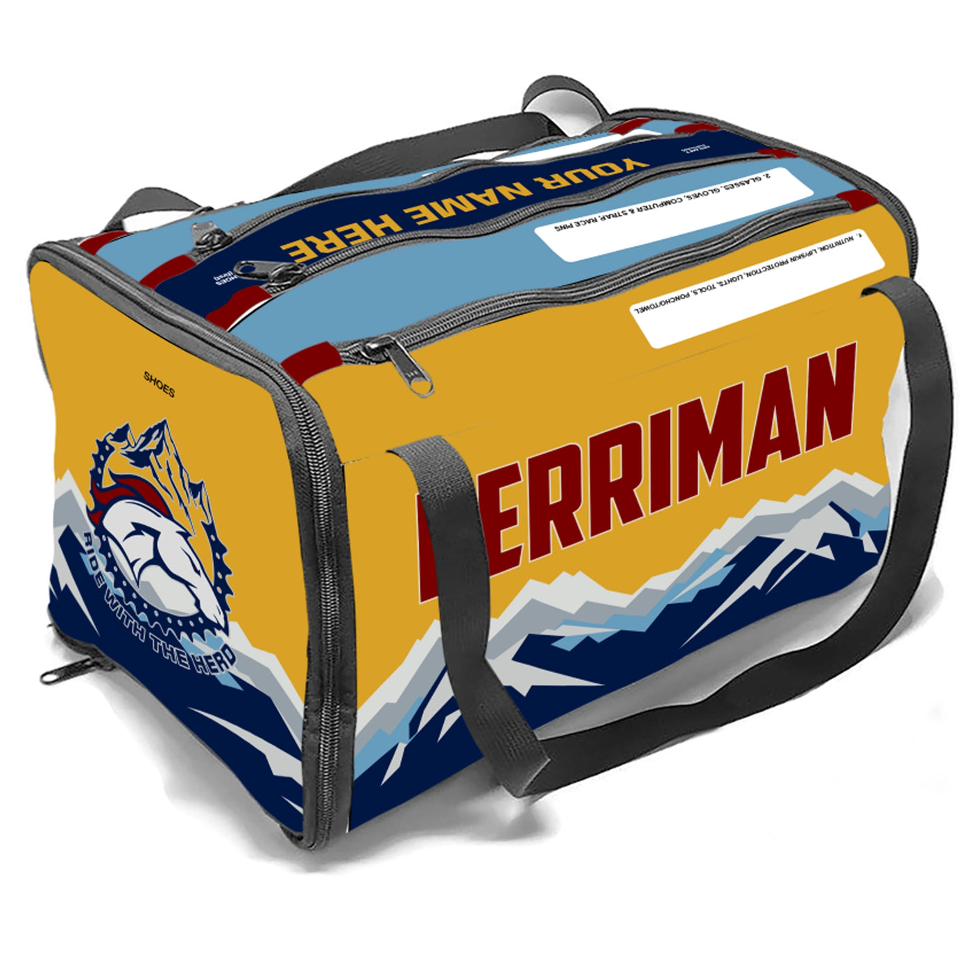Herriman Mountain Bike Club 2025 CYCLING RACEDAY BAG™