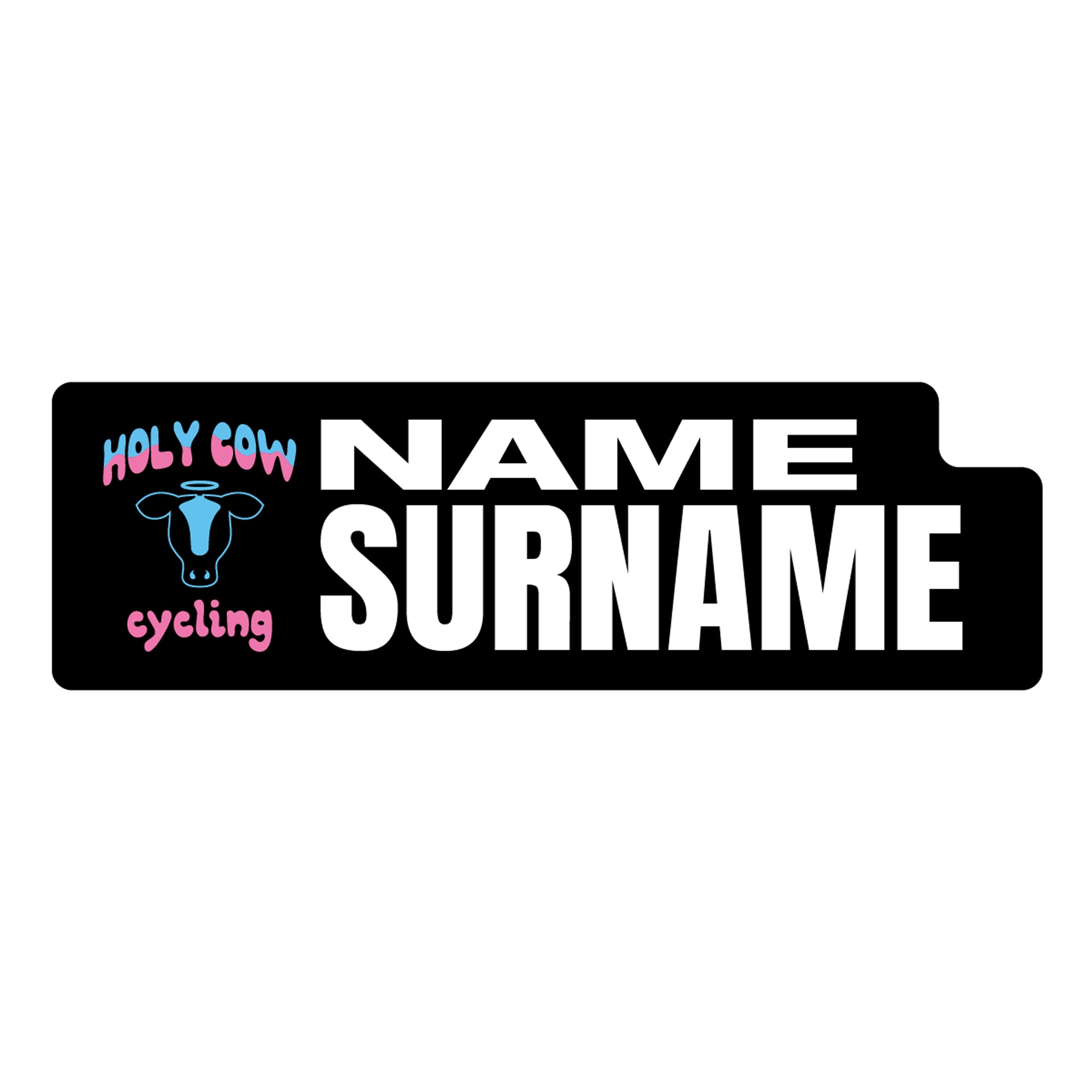Holy Cow Cycling Club 2026 ID Sticker Bikes & Gear