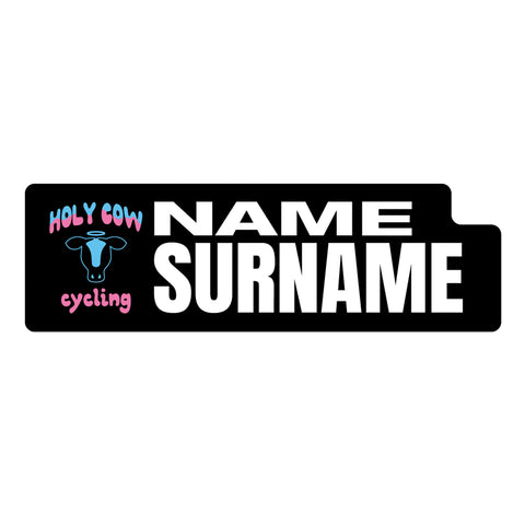 Holy Cow Cycling Club 2026 ID Sticker Bikes & Gear