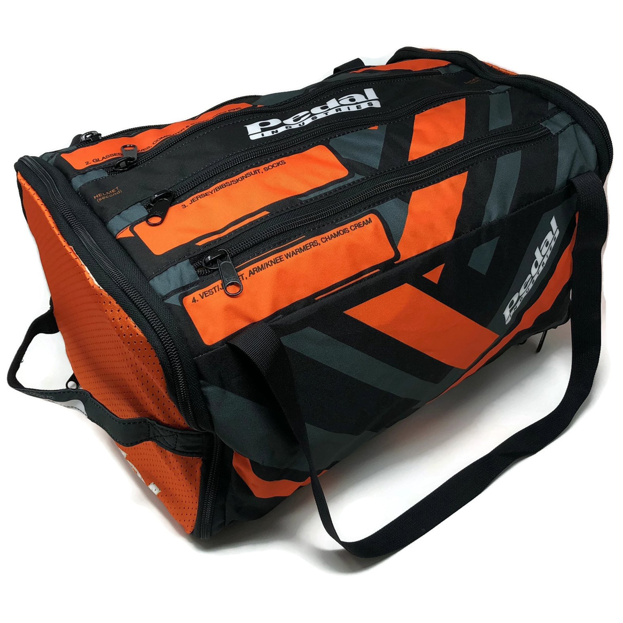 Orange Primary Colors RaceDay CYCLING Gear Bag™ ISD