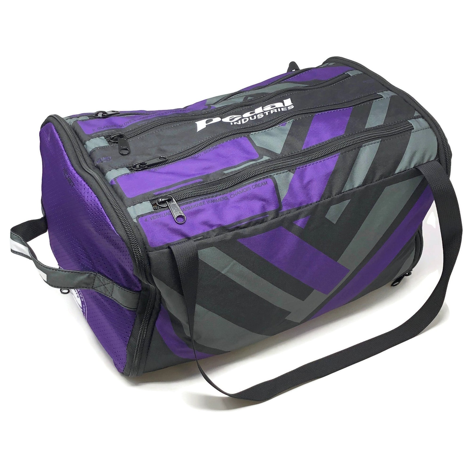 Purple Primary Colors RaceDay CYCLING Gear Bag™ ISD