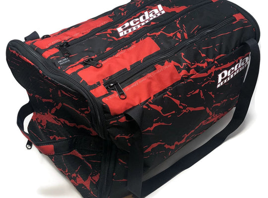 Red Splatter RaceDay CYCLING Gear Bag™ ISD
