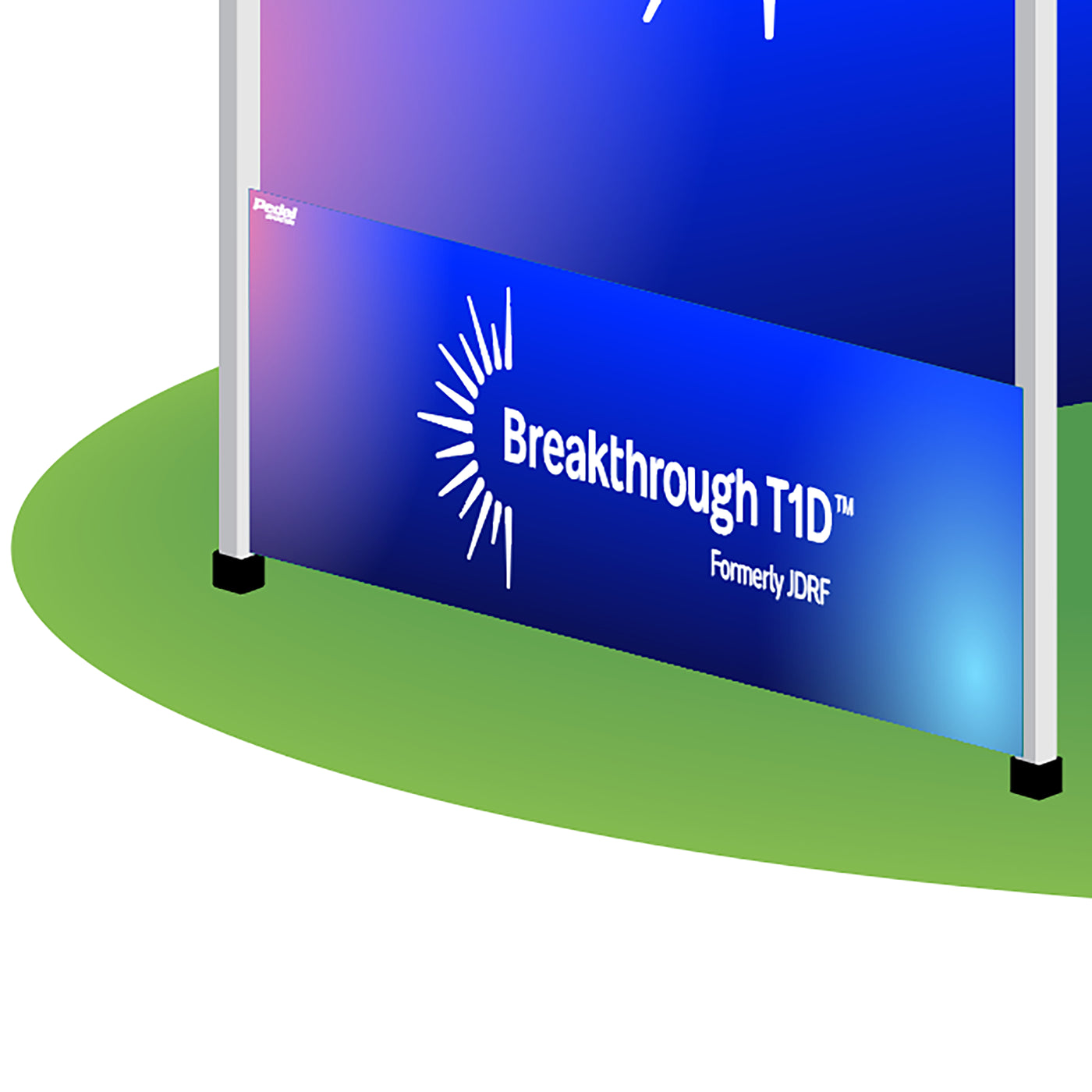 Breakthrough T1D 2024 Side Wall (set of 2 Side Walls)