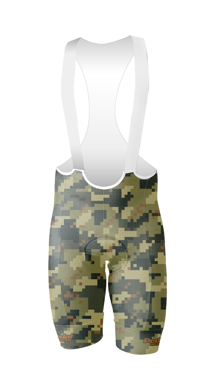 Jungle CAMO MEN'S PRO LEVEL BIB ISD - flat product view pdp-last
