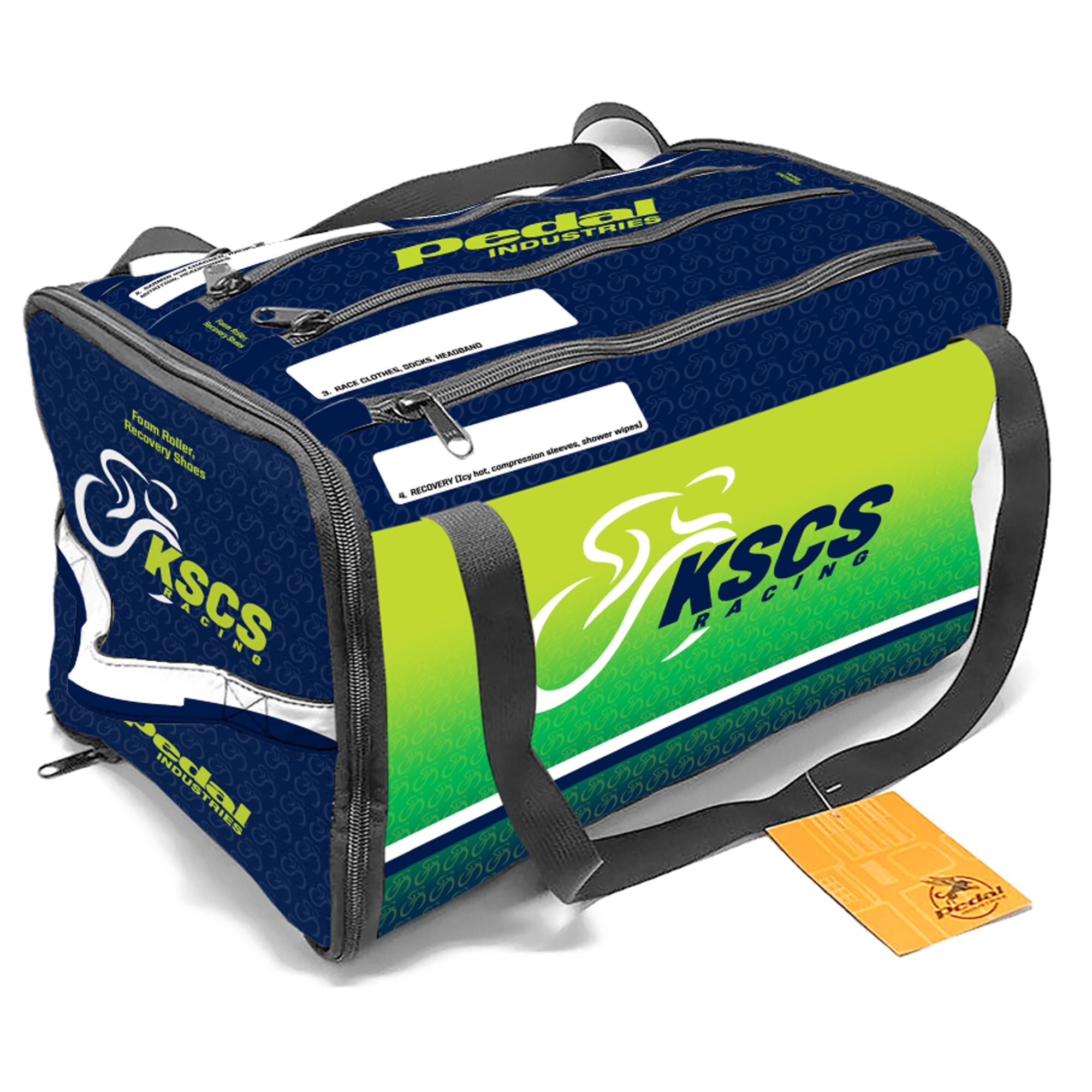 KSCS Racing 2025 RUNNING RACEDAY BAG™ – PEDAL Industries