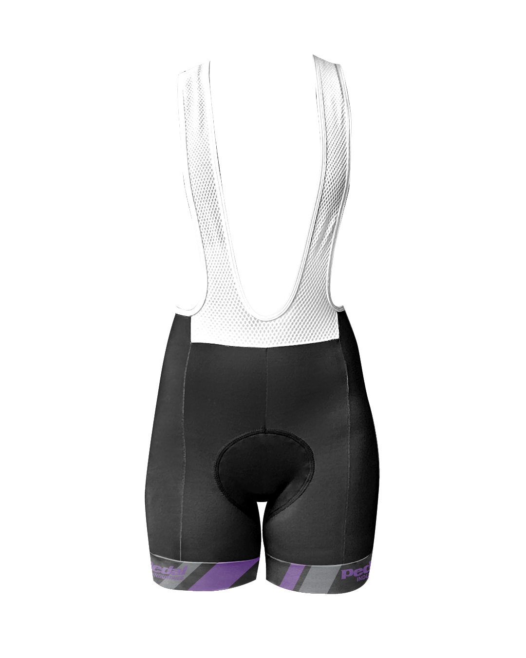 Lavender Primary Colors WOMEN'S PRO BIB ISD - flat product view pdp-last