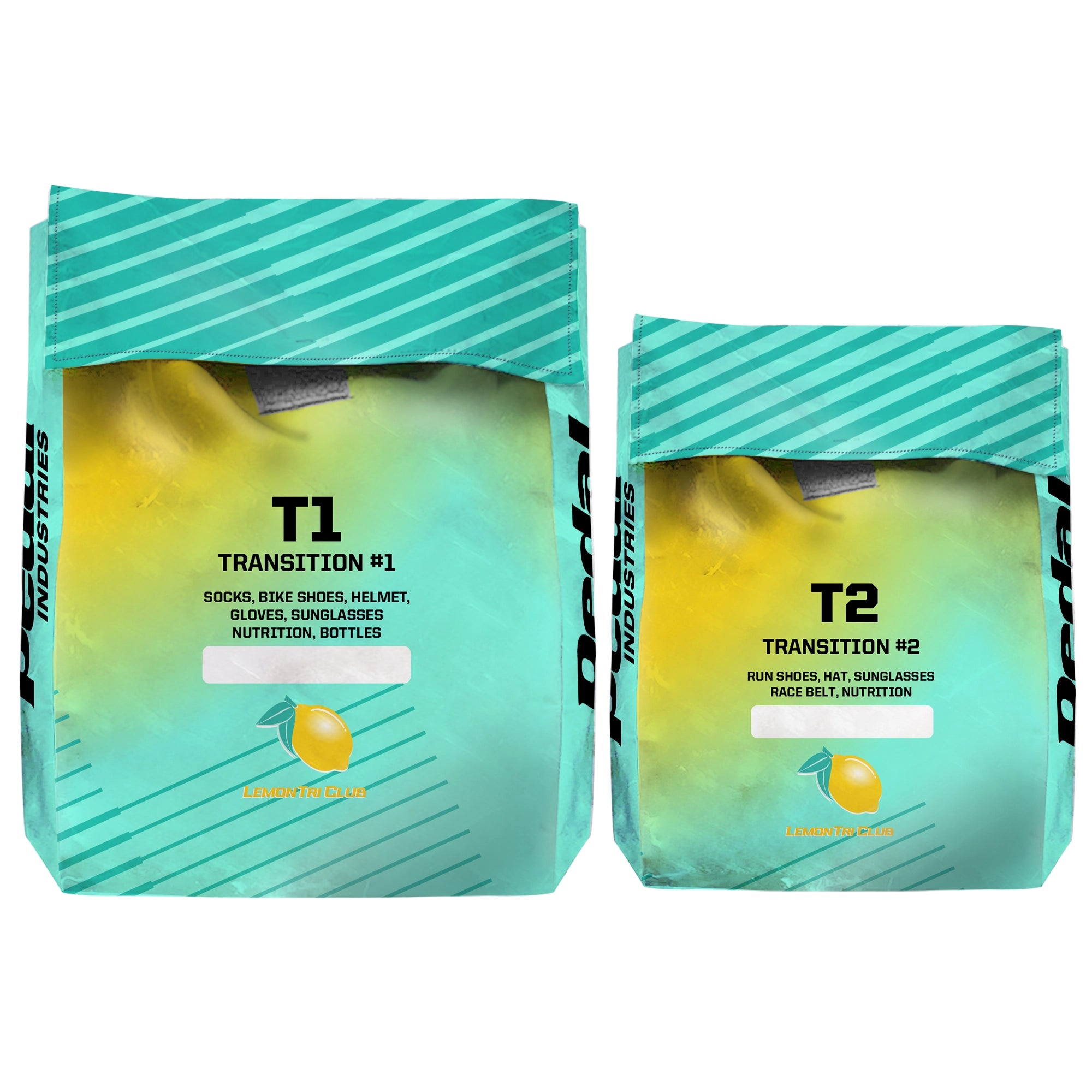 LemonTRI Club 2025 Triathlon Transition Bags – PEDAL Industries