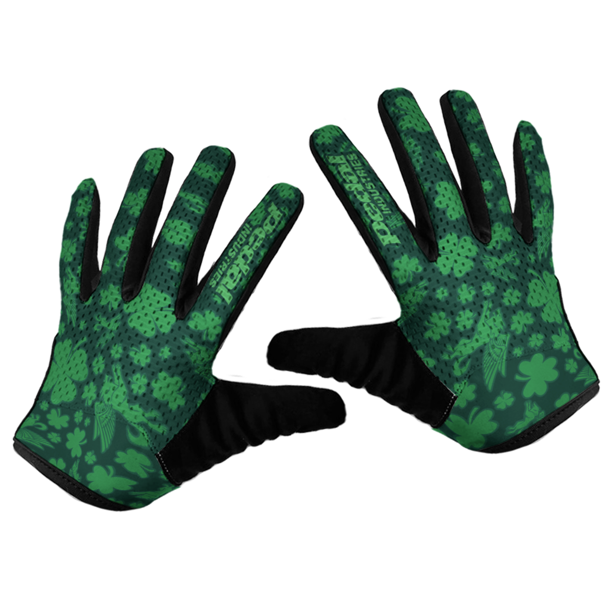 Lucky Pedal SUPERLIGHT RaceDay Gloves ISD GREEN