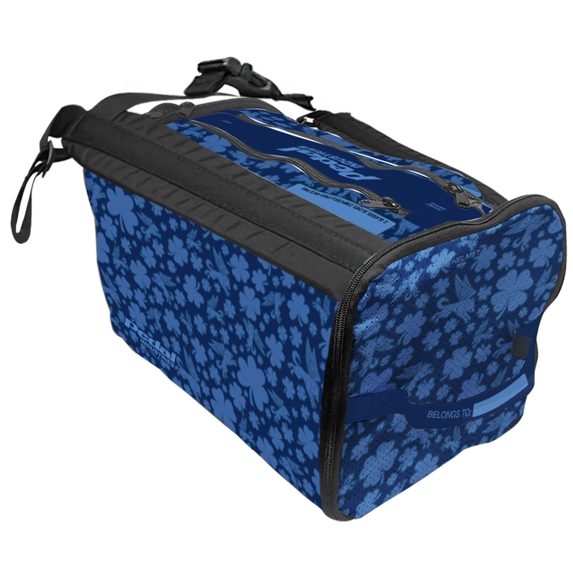 Blue Lucky Pedal RaceDay CYCLING Gear Bag™ ISD