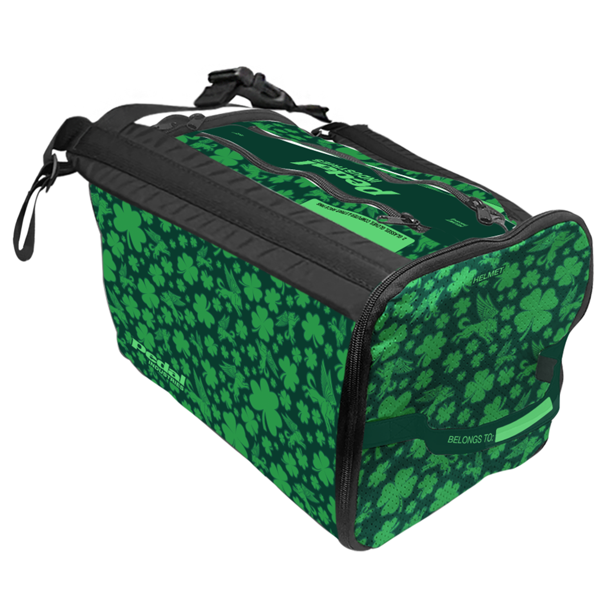 Green Lucky Pedal RaceDay CYCLING Gear Bag™ ISD