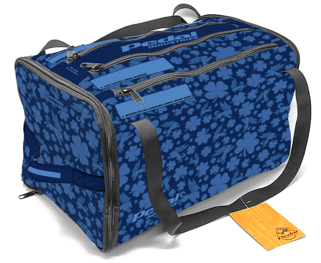 BLUE Lucky Pedal RaceDay RUNNING Gear Bag™ ISD
