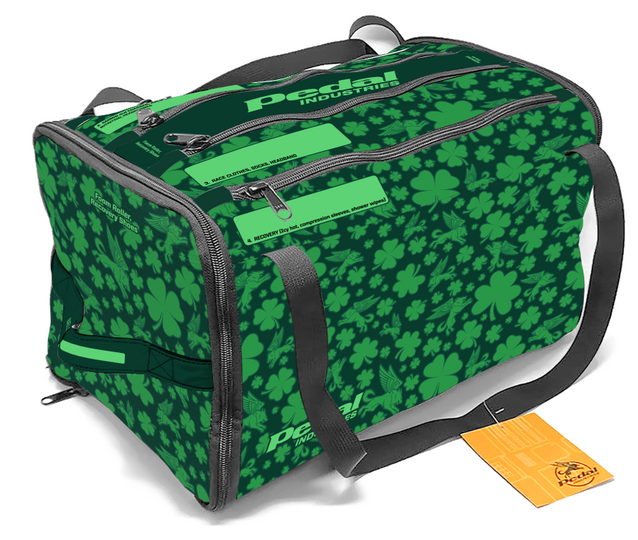 GREEN Lucky Pedal RaceDay RUNNING Gear Bag™ ISD