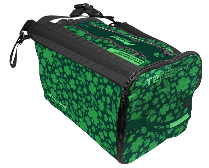 GREEN Lucky Pedal RaceDay TRIATHLON Gear Bag™ ISD