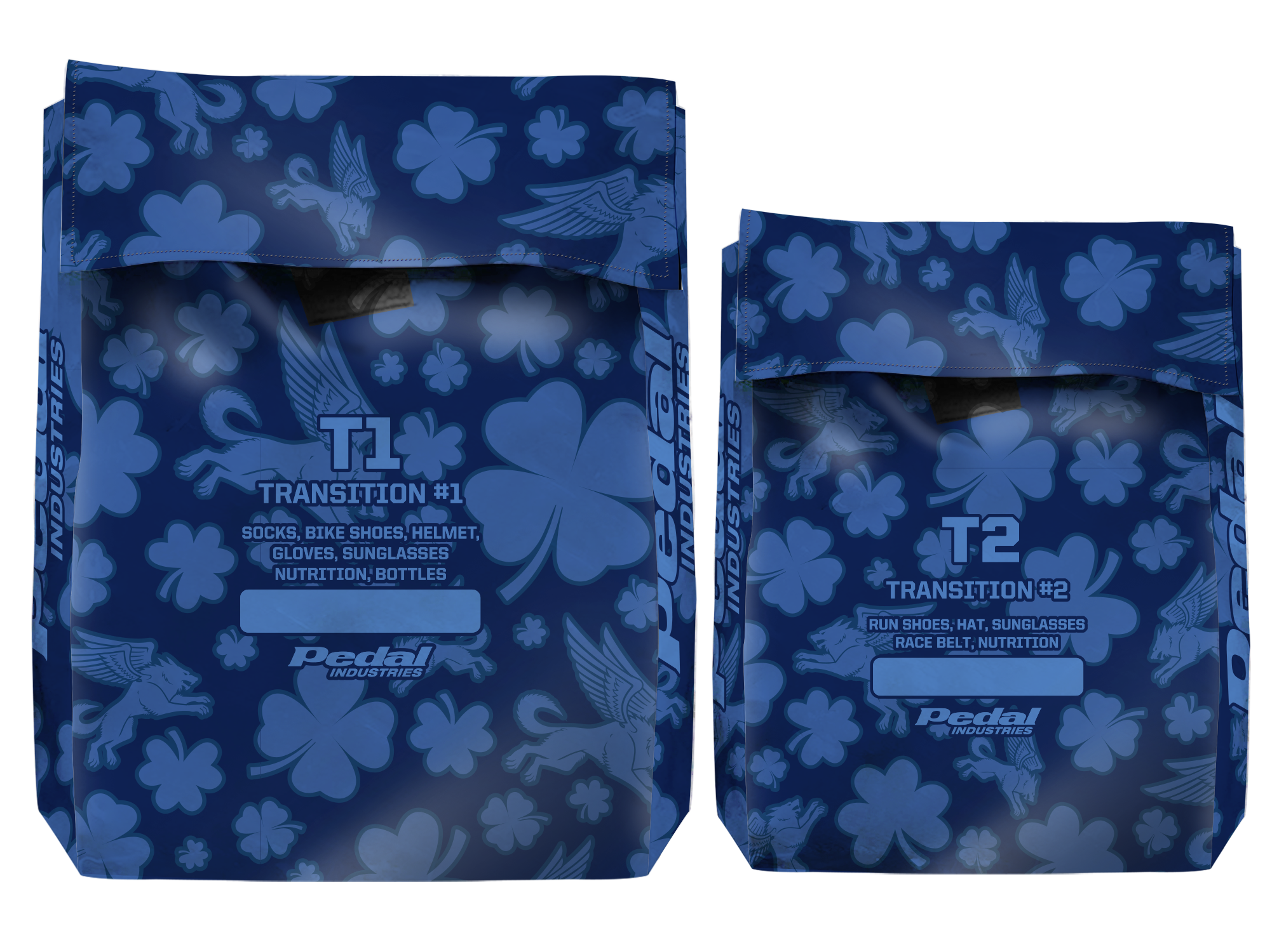 GREEN Lucky Pedal Triathlon Transition Bags  ISD