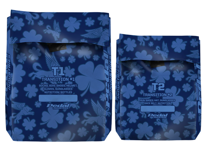 BLUE Lucky Pedal Triathlon Transition Bags  ISD