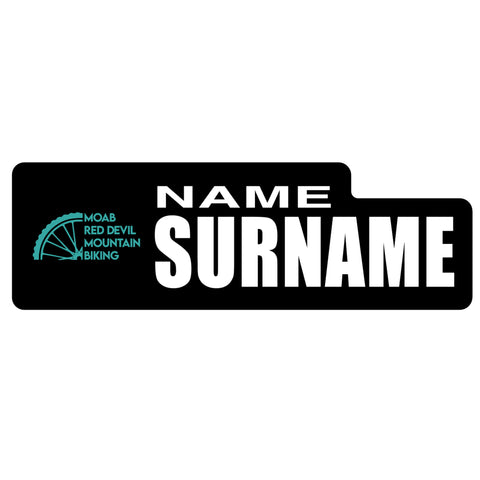 Moab Red Devils 2025 ID Sticker Bikes & Gear