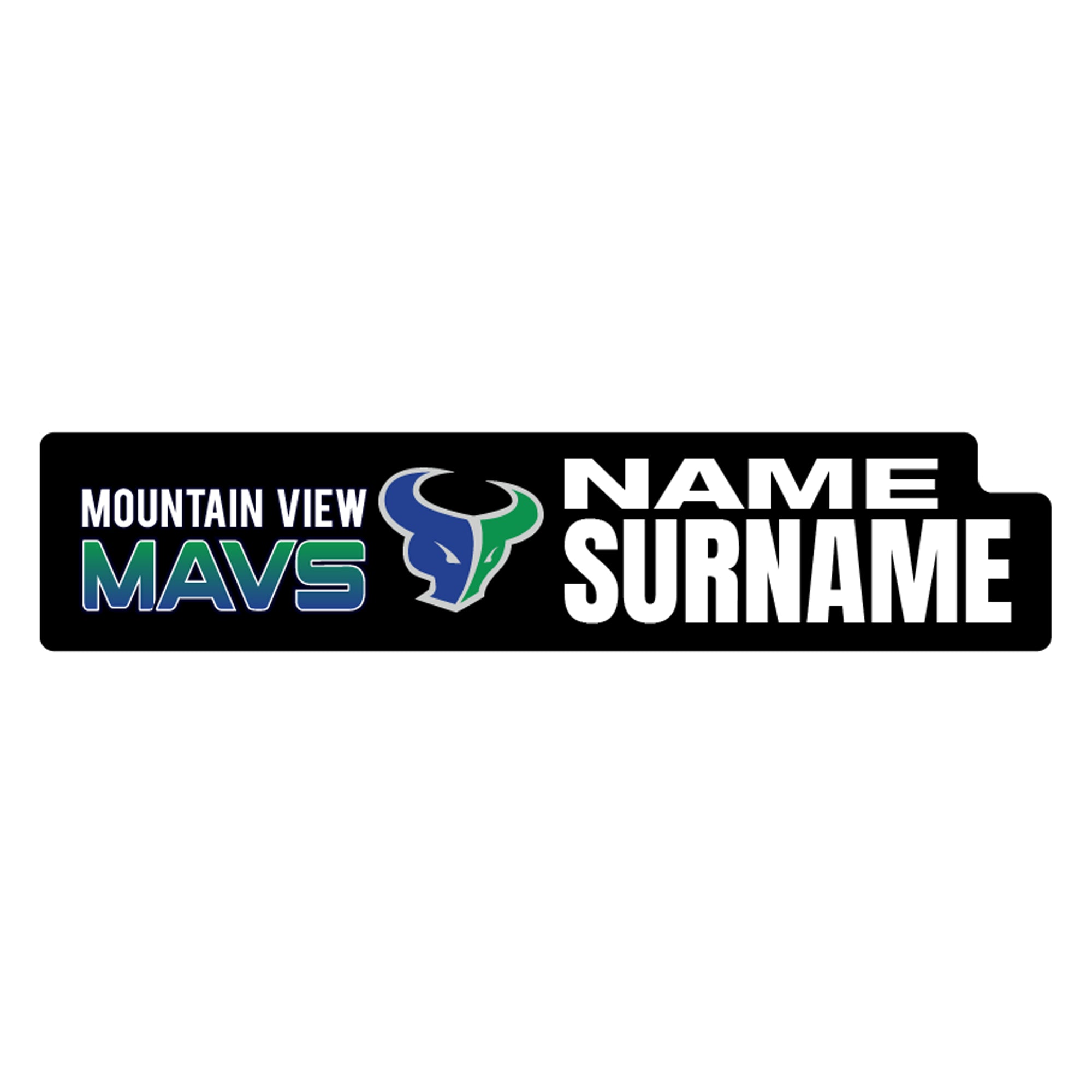 Mountain View Mavs 2026 ID Sticker Bikes & Gear