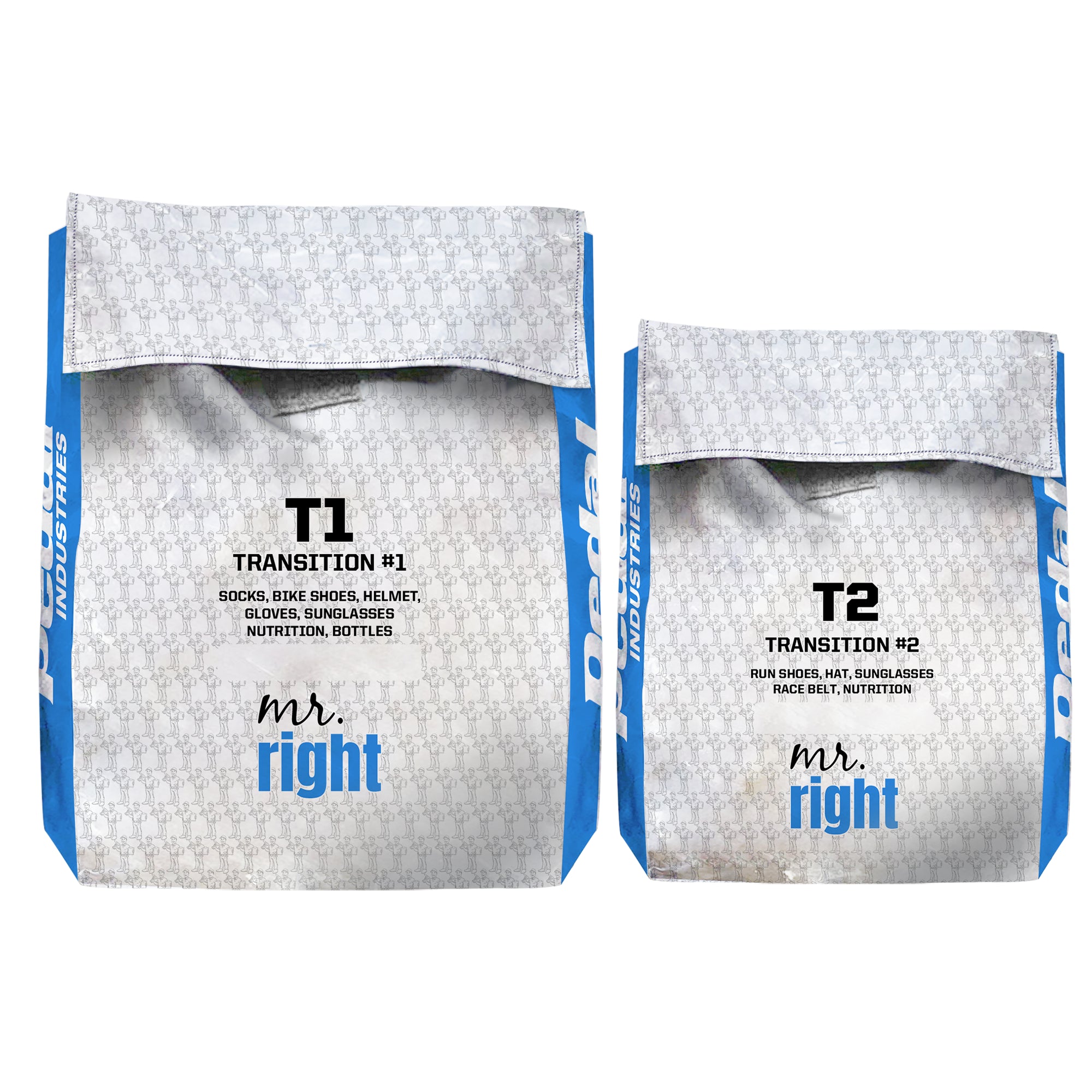 Mr Right Now 2025 Triathlon Transition Bags – PEDAL Industries