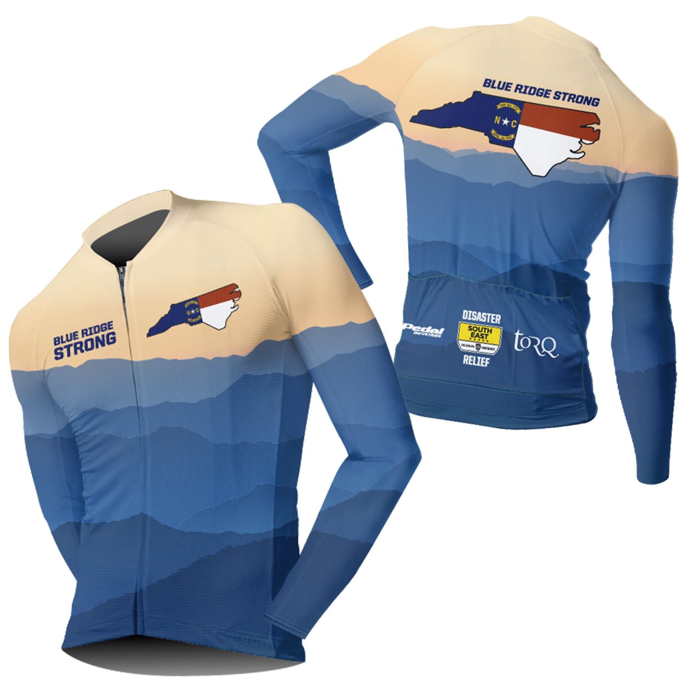 NC Disaster Relief 2024 LONG SLEEVE PRO JERSEY 2.0