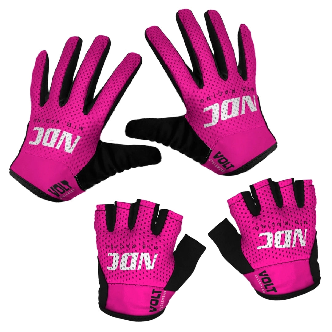 North Davis Composite 2026 SUPERLIGHT RaceDay Gloves - PINK – PEDAL ...