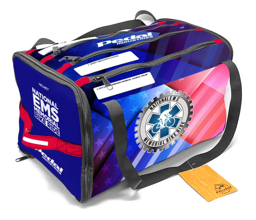 National EMS Ride Team 2025 CYCLING RACEDAY BAG™
