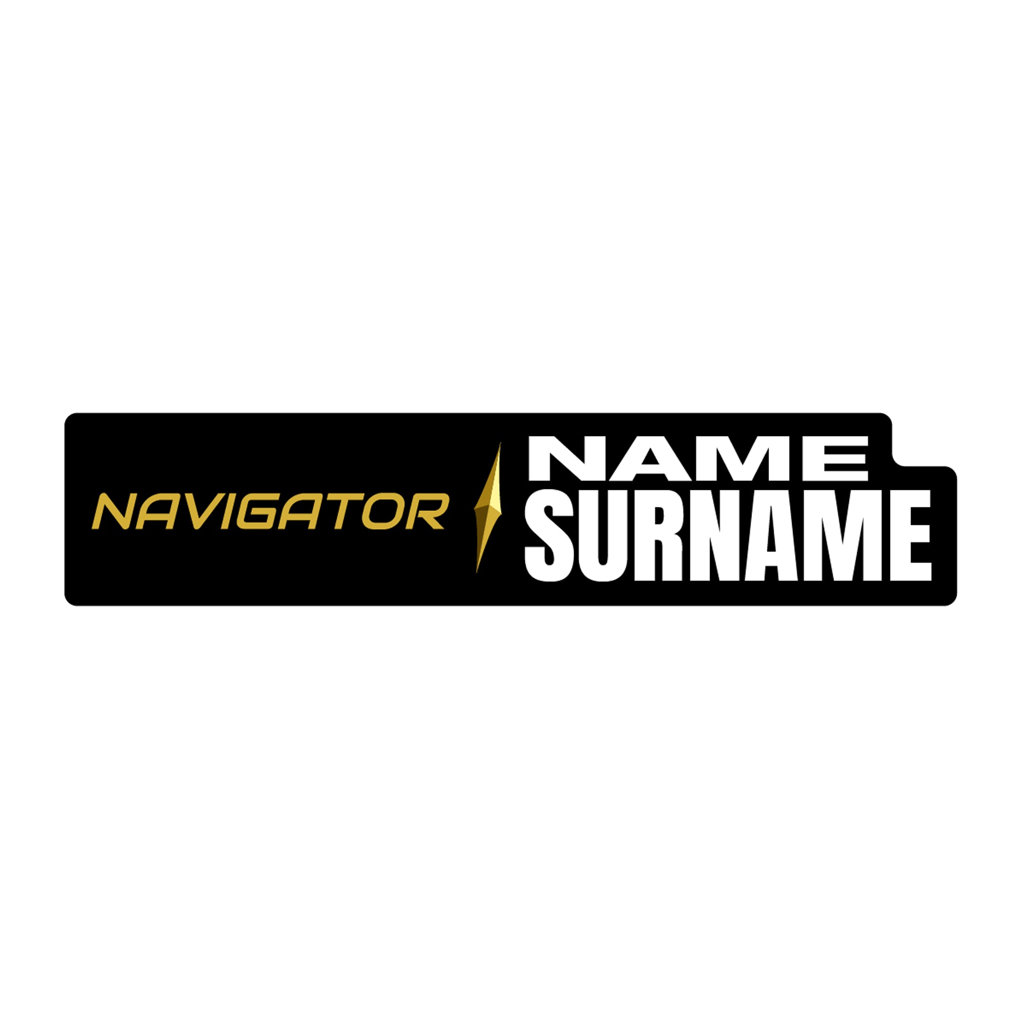 Navigator 2026 ID Sticker Bikes & Gear