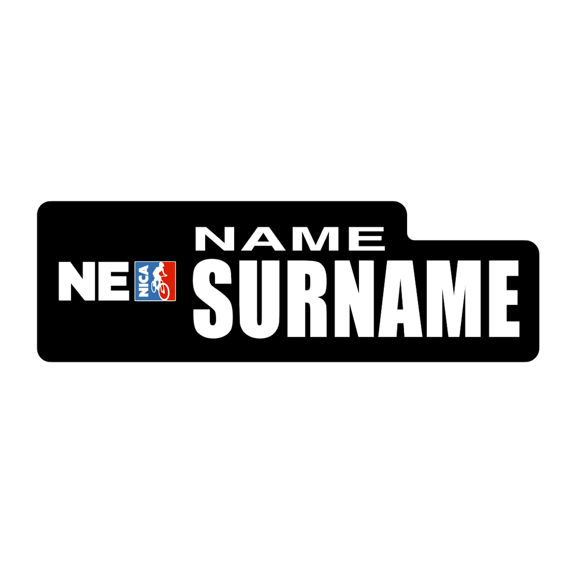 Nebraska NICA 2025 ID Sticker Bikes & Gear