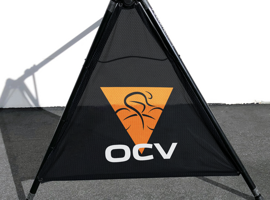 OC Velo 2019 Bike Rack Banners (Set of 2 Mesh Banners)