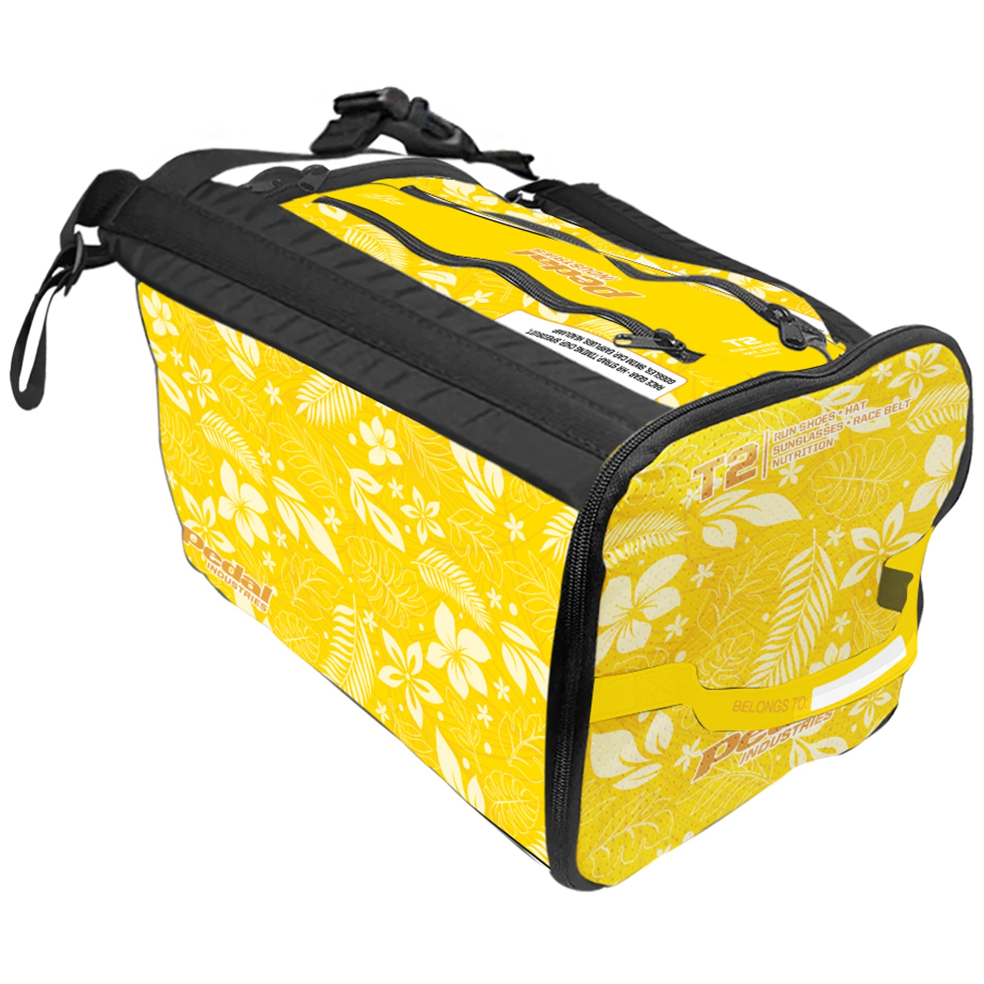 Oahu Yellow Aloha Pedal RaceDay TRIATHLON Gear Bag™ ISD