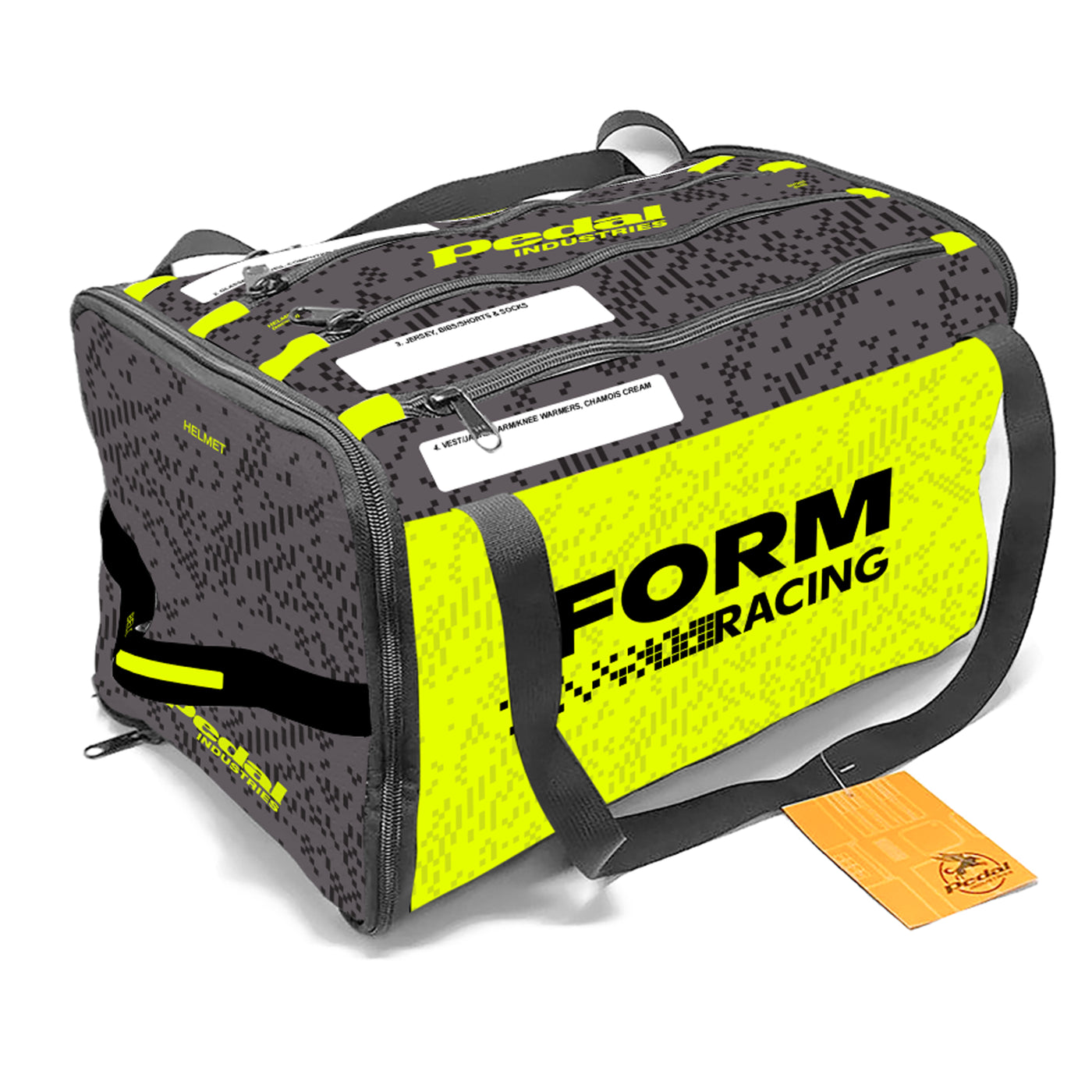 Form Racing F7540 FORM Racing 2026 RaceDay CYCLING Gear BAG™ – PEDAL Industries