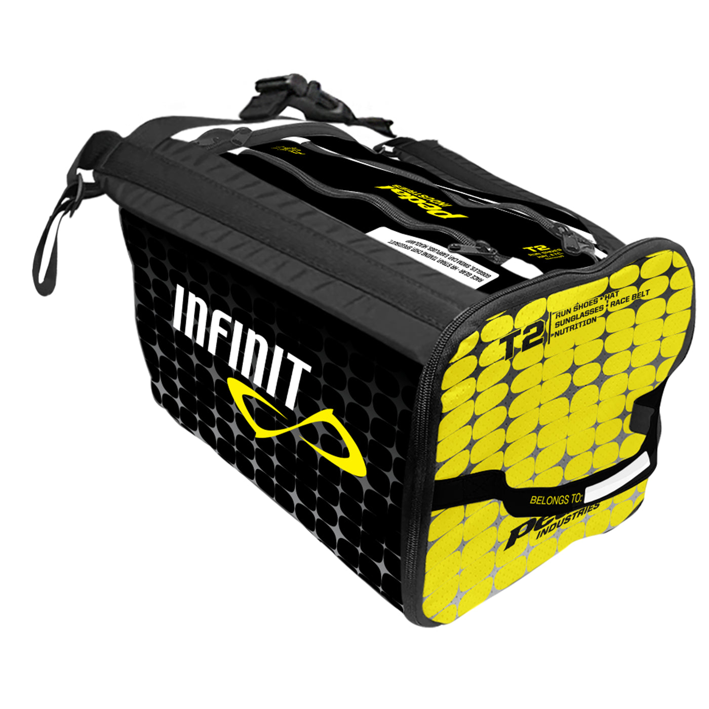 Team INFINIT Performance 2026 RaceDay TRIATHLON Gear Bag – PEDAL Industries