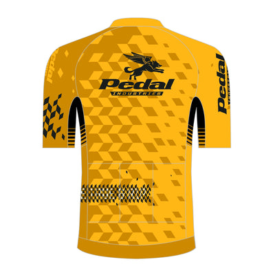 PEDAL Industries Classic GOLD 2023 SPEED JERSEY SHORT SLEEVE - Ladies