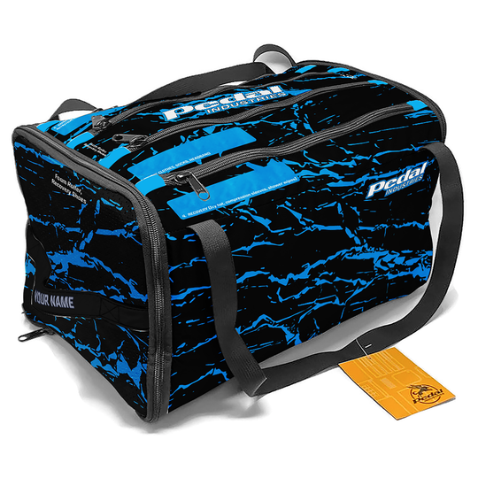 Blue Splatter RaceDay RUNNING Gear Bag™ ISD
