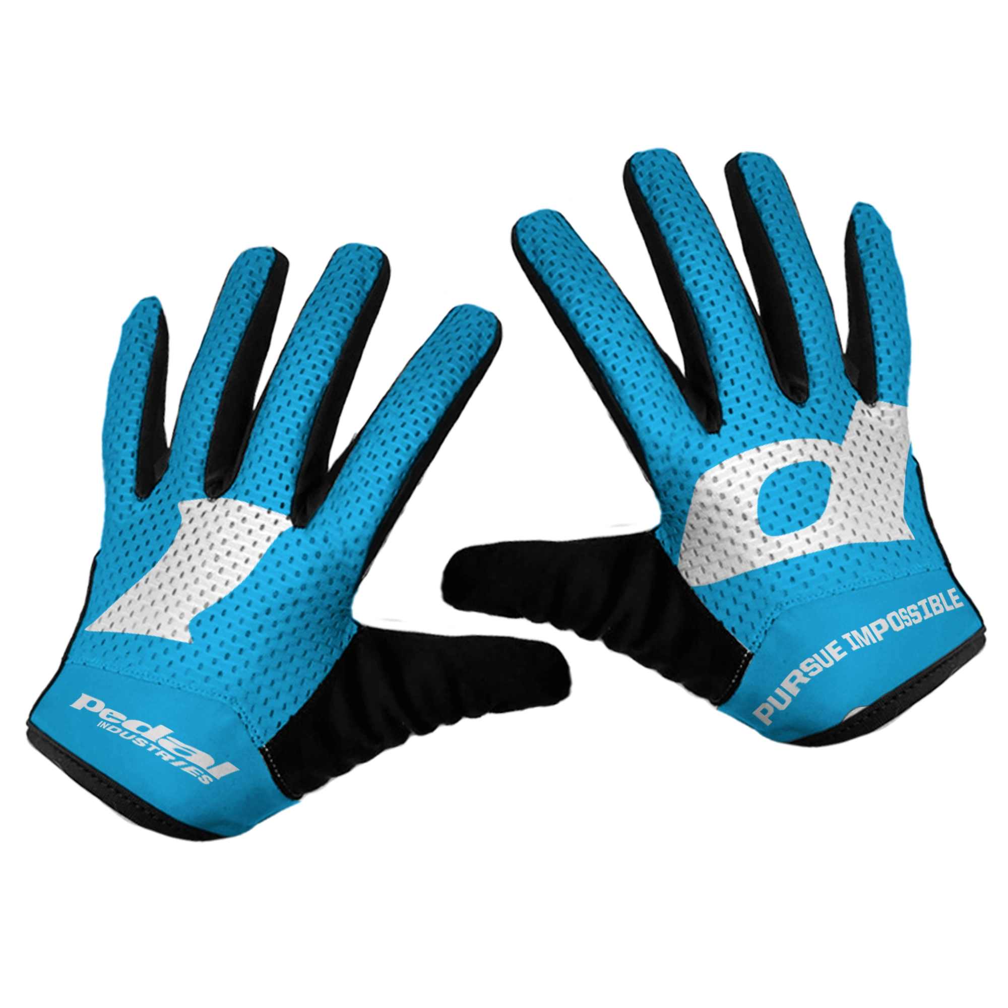PEDAL Insiders P/I 2026 RaceDay Superlight Race Glove CYAN