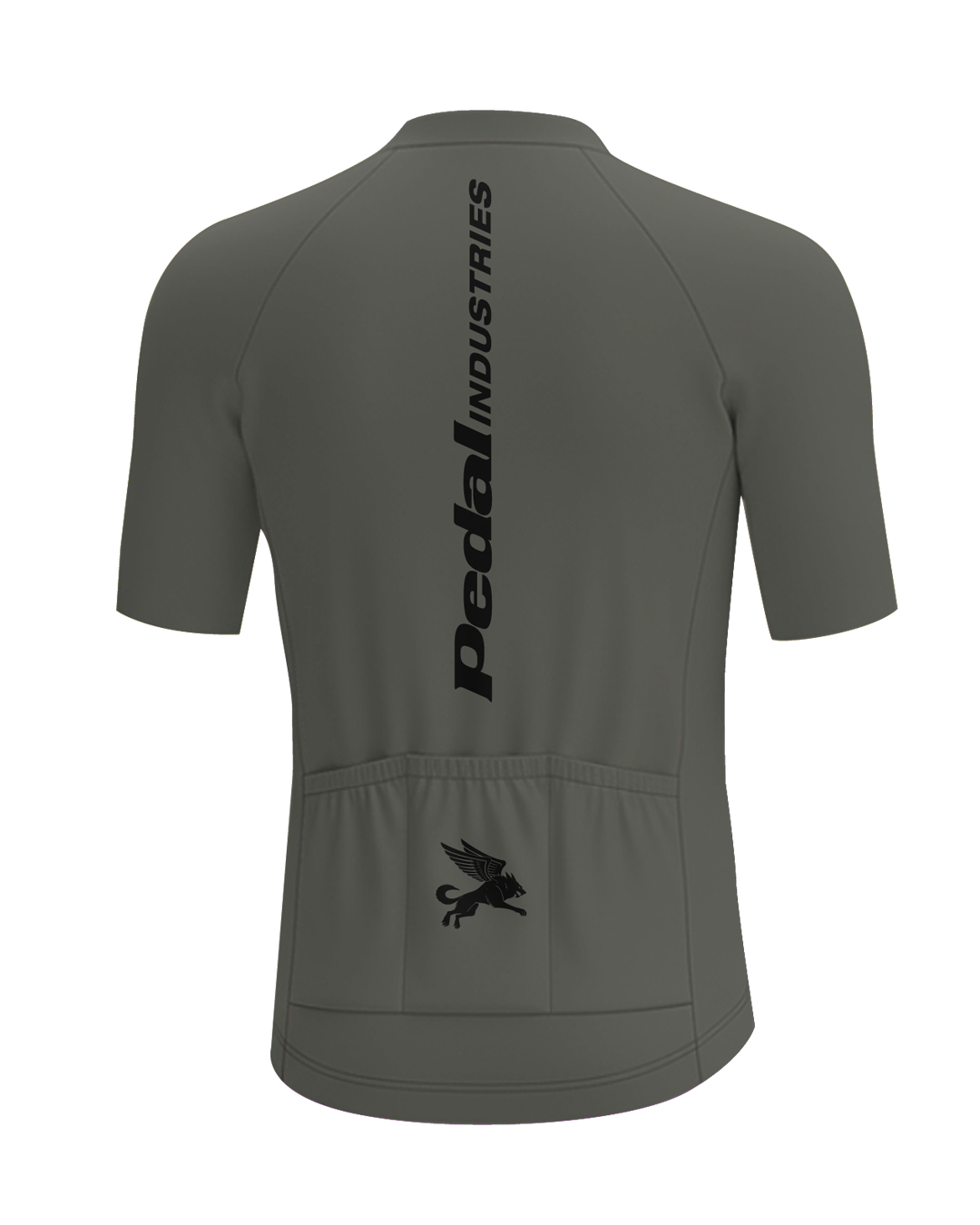 Murdered Out PEDAL Insiders P/I RaceDay 2026 MEN'S PRO JERSEY ISD - flat product view, back pdp-last