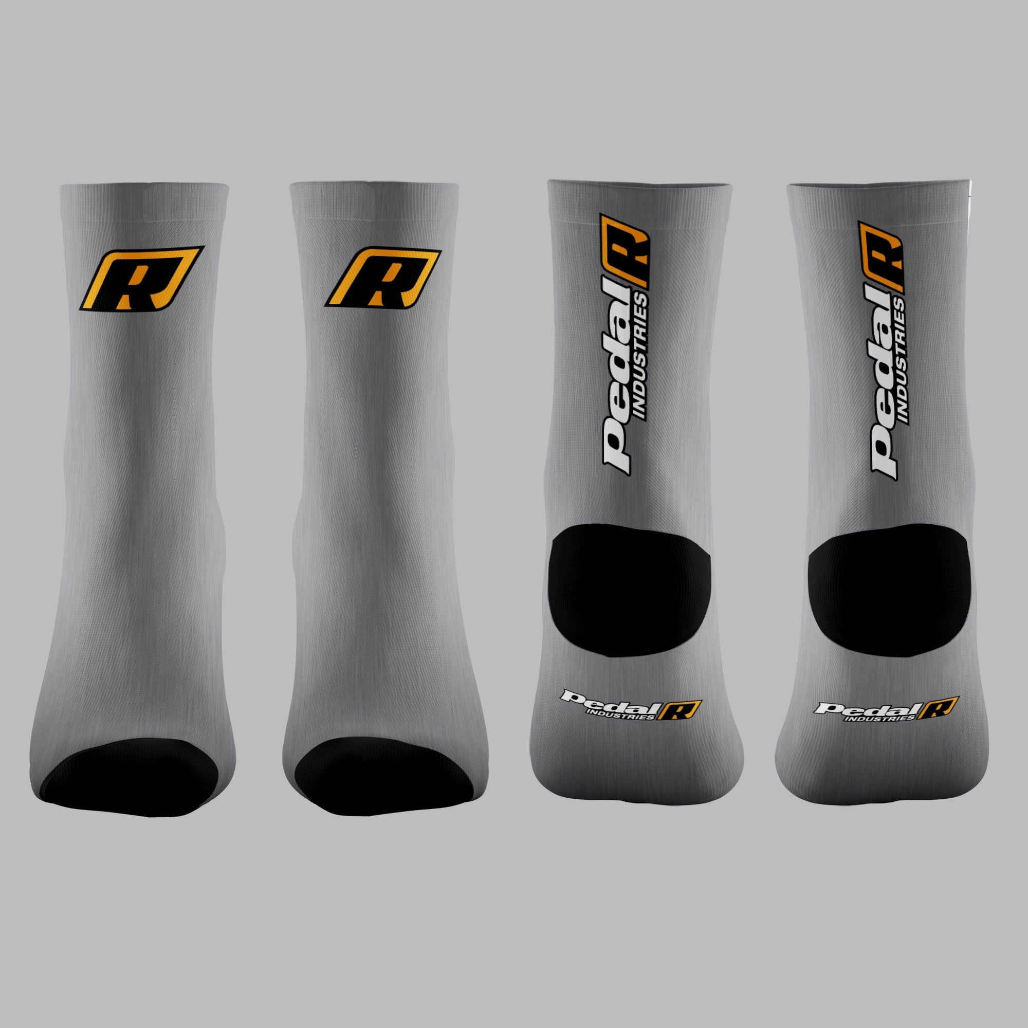 PEDALindustries/Riders 2023 SUBLIMATED SOCK GOLD