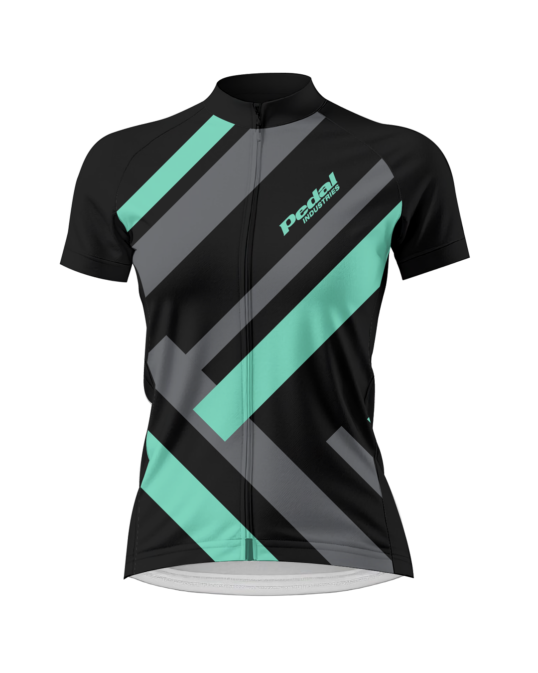 Celeste Primary Colors WOMEN'S PRO JERSEY ISD - flat product view, front pdp-last