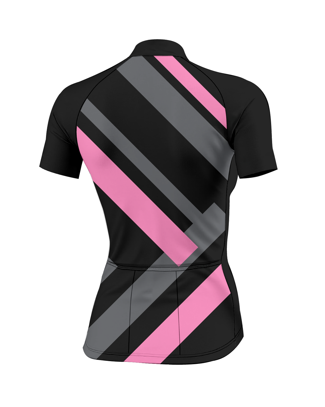 Pink Primary Colors WOMEN'S PRO JERSEY ISD - flat product view, back pdp-last