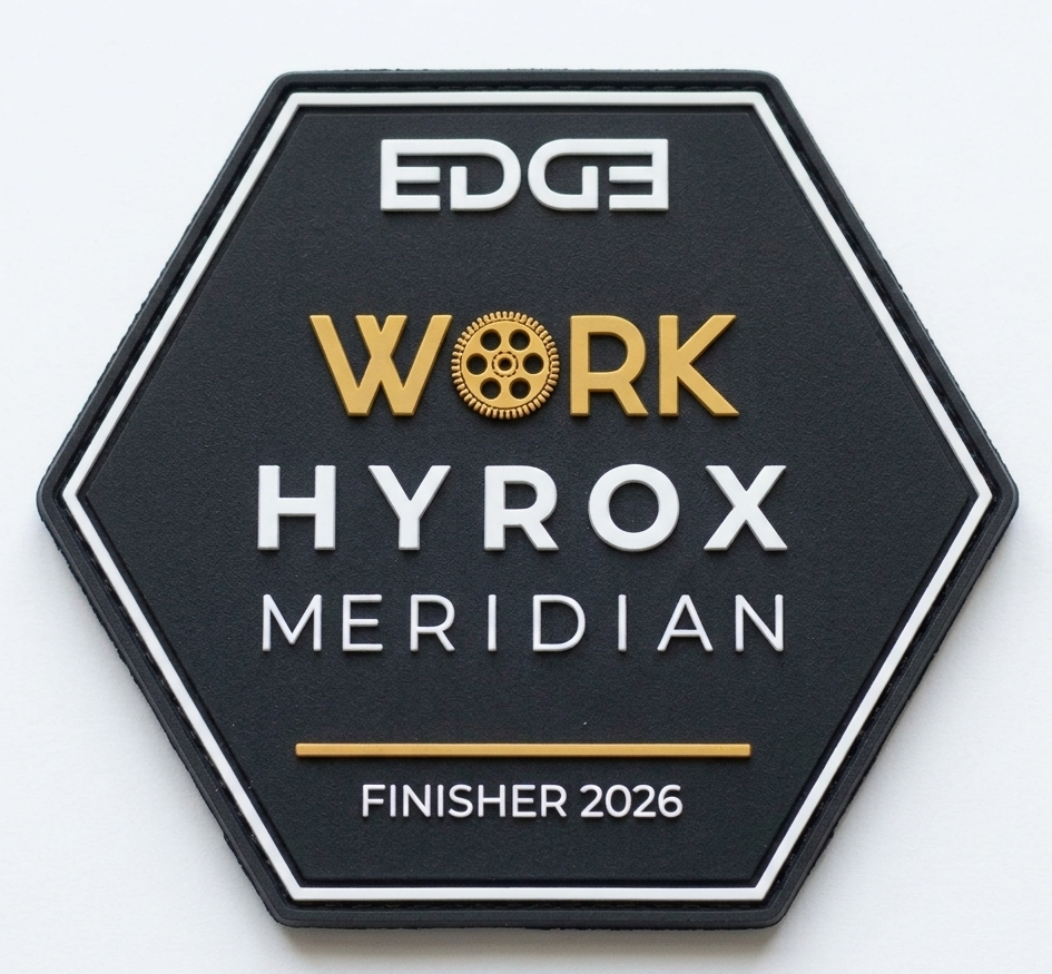 PVC Patch with Velcro Backing - WORK HYROX – PEDAL Industries