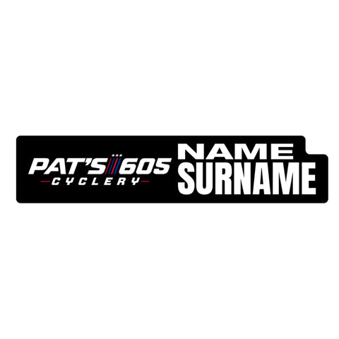 Pats 605 Cyclery 2026 ID Sticker Bikes & Gear